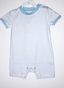 Blue Dot Romper