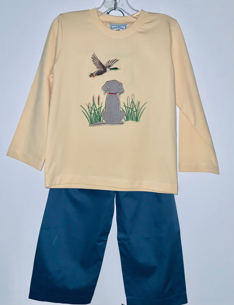 Yellow Duck Hunting Pant set