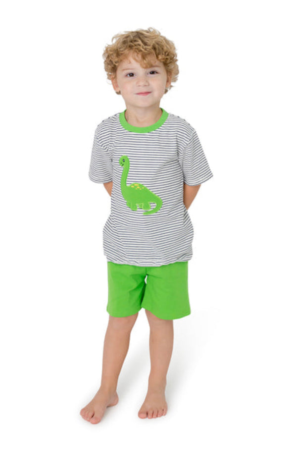 Boy Dinosaur Short set