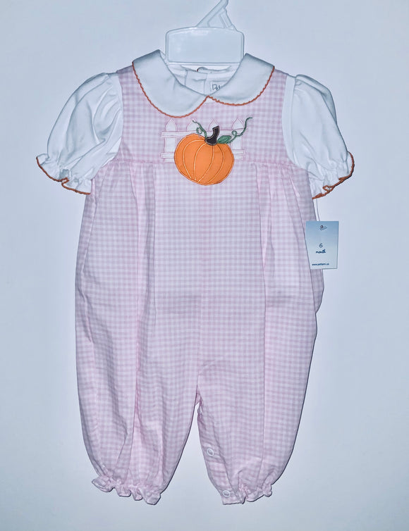 Pink Pumpkin overall