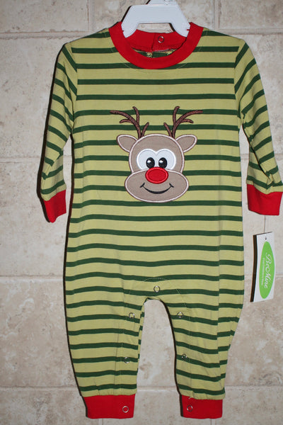 Boys Reindeer Romper